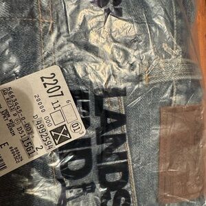 Lands' End Classic Fit Straight Leg Denim Jeans 44x30 NWT Big & Tall